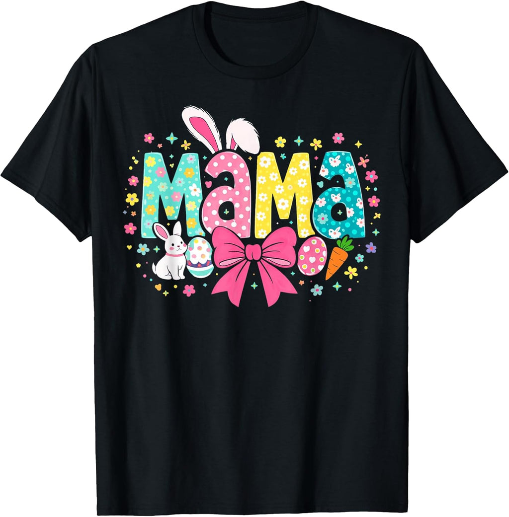 Mama Bunny Easter Day Men Women Boys Girls Kids Unisex T-shirt, Sweatshirt, Hoodie, Long Sleeve Tee - T-Shirt, Sweatshirt, Hoodie
