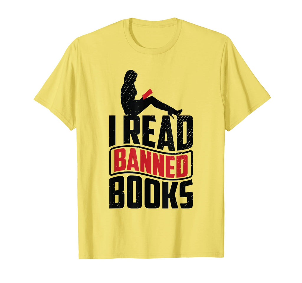 I Read Banned Books Bookworm Book T-Shirt - Custom Art Print Men Women - T-Shirt, Sweatshirt, Hoodie
