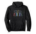 Bookshelf Books Flowers Book Reading Hoodie - Custom Art Print for Adults - T-Shirt, Sweatshirt, Hoodie