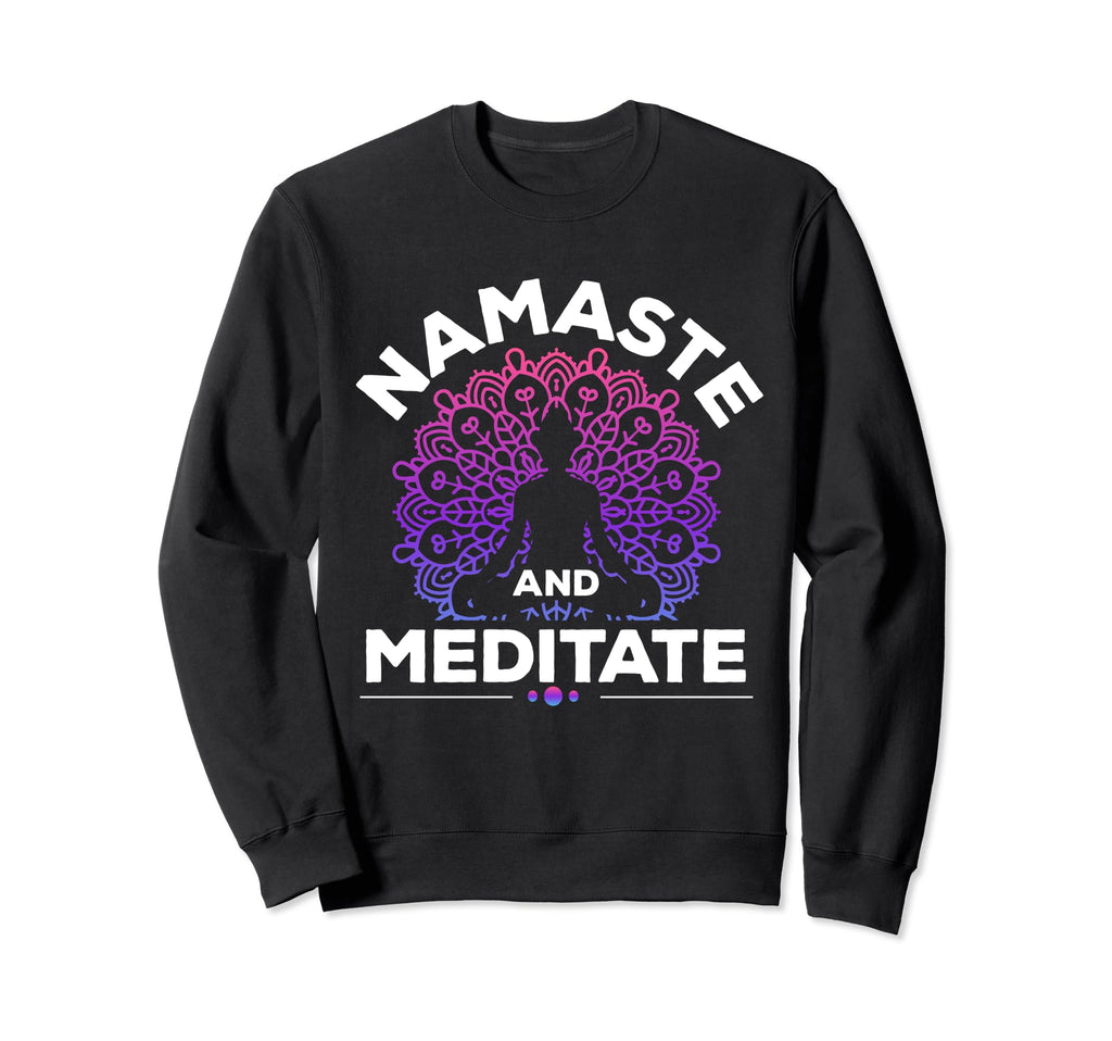Meditation Yoga Spiritual Peace Sweatshirt - Graphic Print for Adults - T-Shirt, Sweatshirt, Hoodie