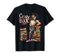 Crazy Book Lady Dark Romance Reader T-Shirt - Fun Novelty Design Men Women - T-Shirt, Sweatshirt, Hoodie