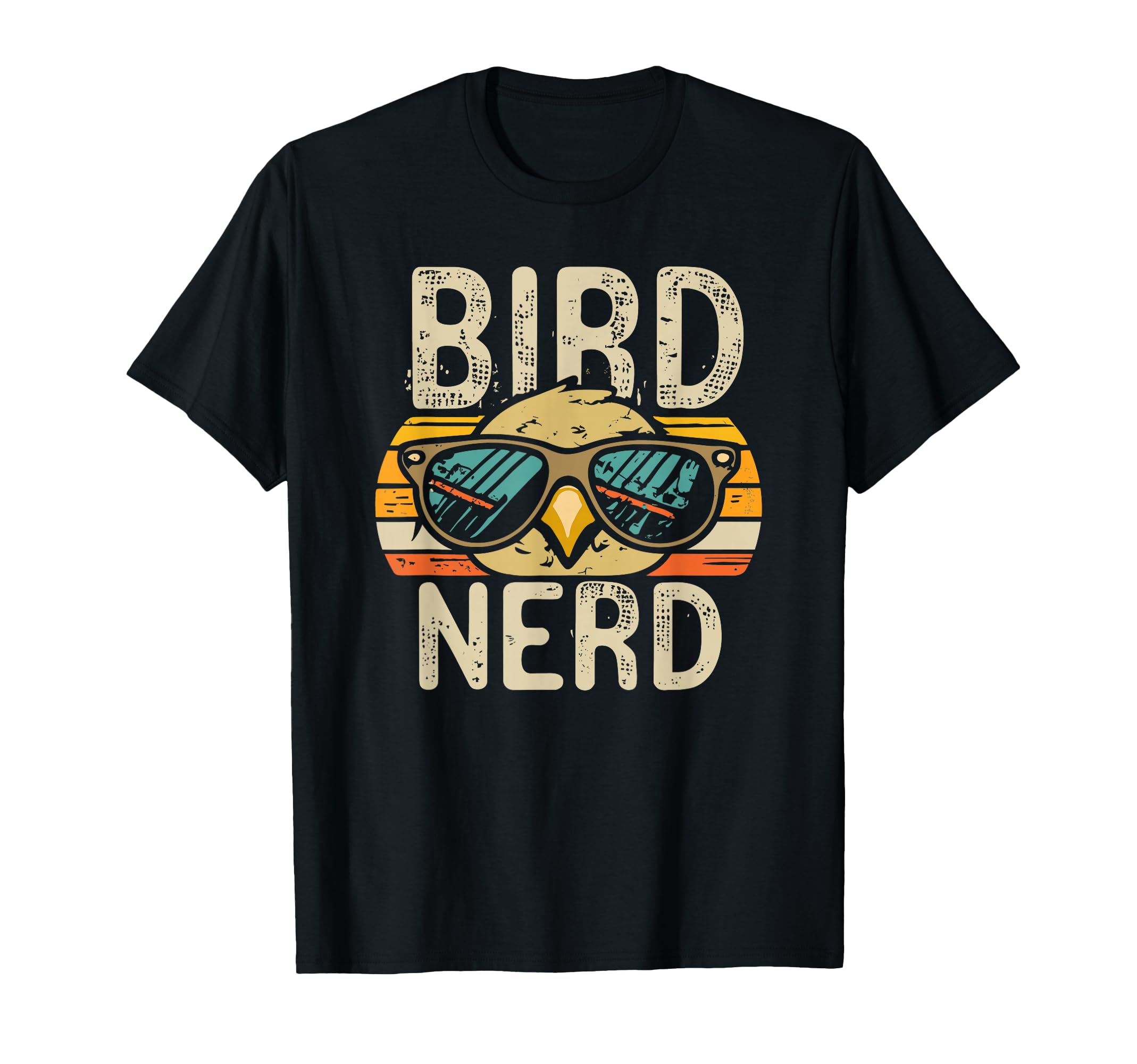 I Heart Birds Funny Bird Nerd Sunset T-Shirt - Trendy Graphic for Adults - T-Shirt, Sweatshirt, Hoodie