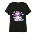 Meditation Unicorn Yoga Pose T-Shirt - Custom Art Print for Adults - T-Shirt, Sweatshirt, Hoodie