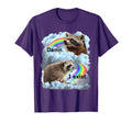 Raccoon Funny I Exist Depression Meme Dark T-Shirt - Unique Graphic Unisex - T-Shirt, Sweatshirt, Hoodie