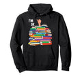Im Ok Book Funny Bookworm Reading Book Hoodie - Trendy Graphic for Adults - T-Shirt, Sweatshirt, Hoodie
