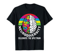 Neurodiversity Celebrate Brain Adhd T-Shirt - Trendy Graphic Men Women - T-Shirt, Sweatshirt, Hoodie