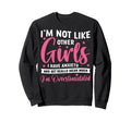 Im Not Like Other I Have Anxiety Mean Sweatshirt - Streetwear Style Unisex - T-Shirt, Sweatshirt, Hoodie
