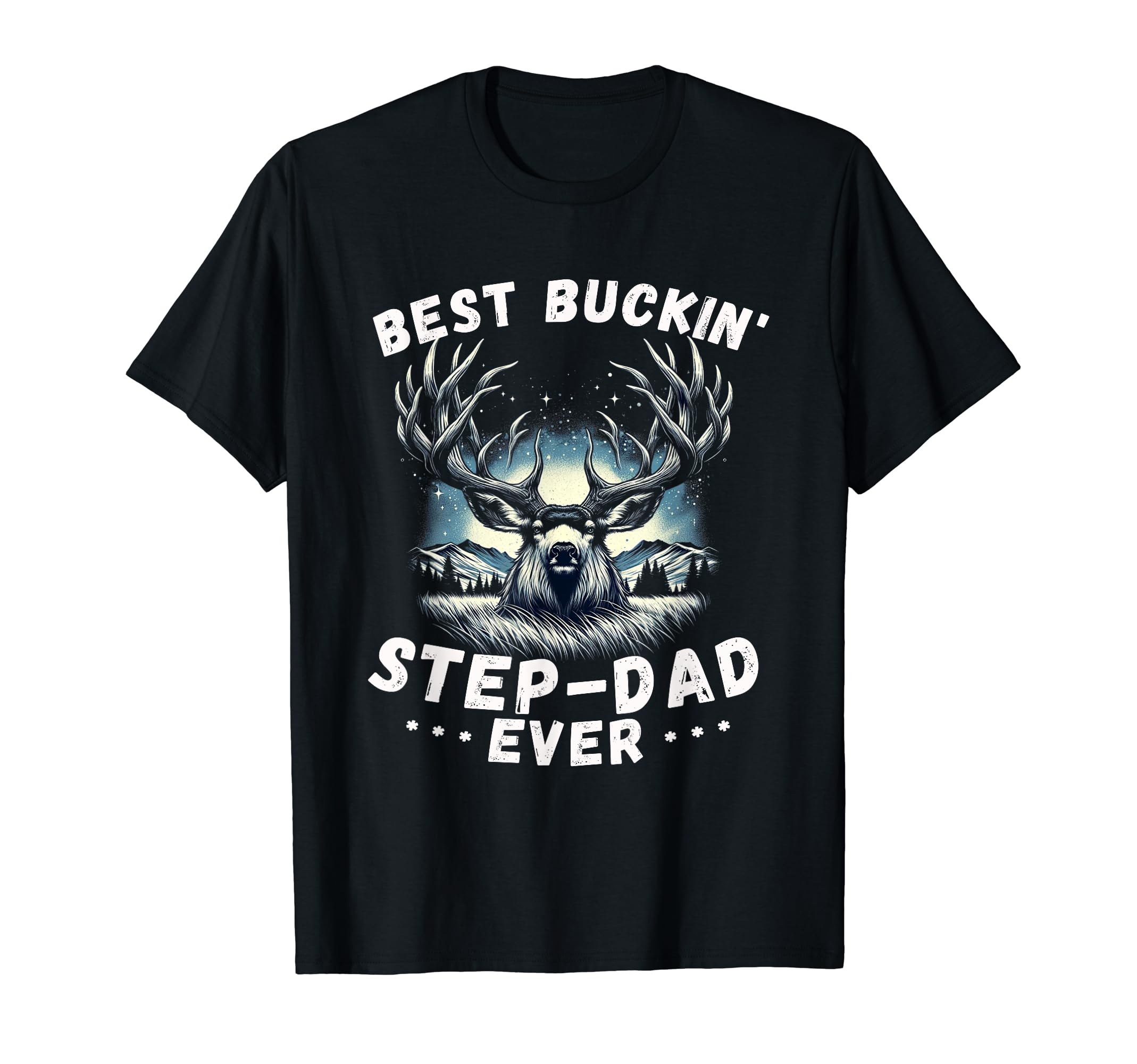Mens Novelty Big Buck Fathers Day Best T-Shirt - Unique Graphic Unisex - T-Shirt, Sweatshirt, Hoodie