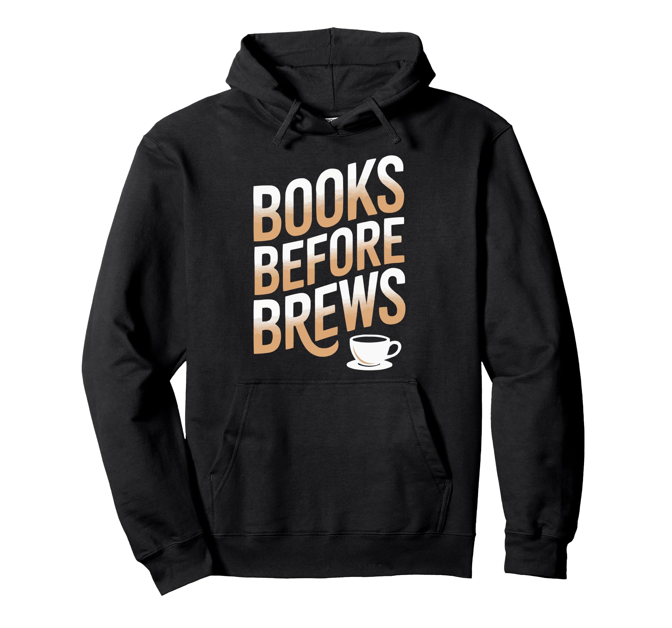 Drinking Coffee Book Lover Bookworm Hoodie - Unique Graphic for Adults - T-Shirt, Sweatshirt, Hoodie