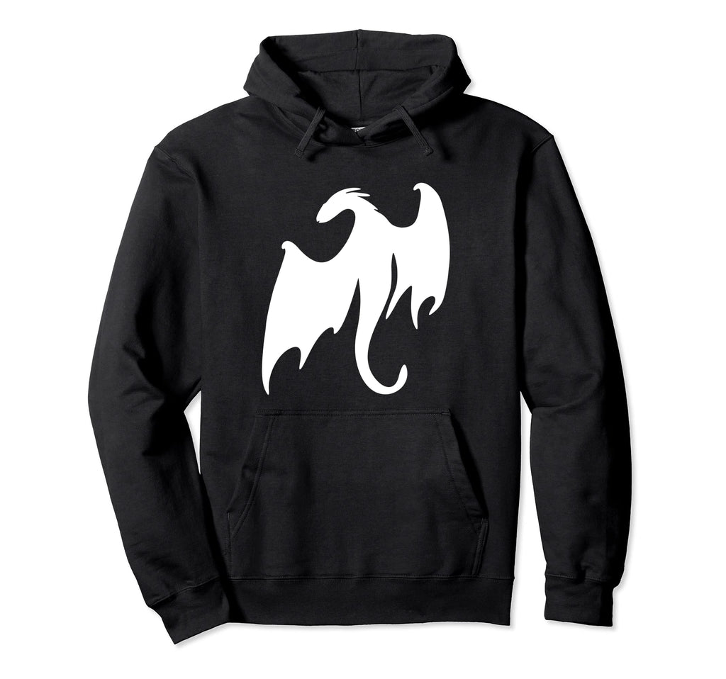 Dragon Fantasy Book Nerd Geek Dragons Hoodie - Unique Graphic for Adults - T-Shirt, Sweatshirt, Hoodie