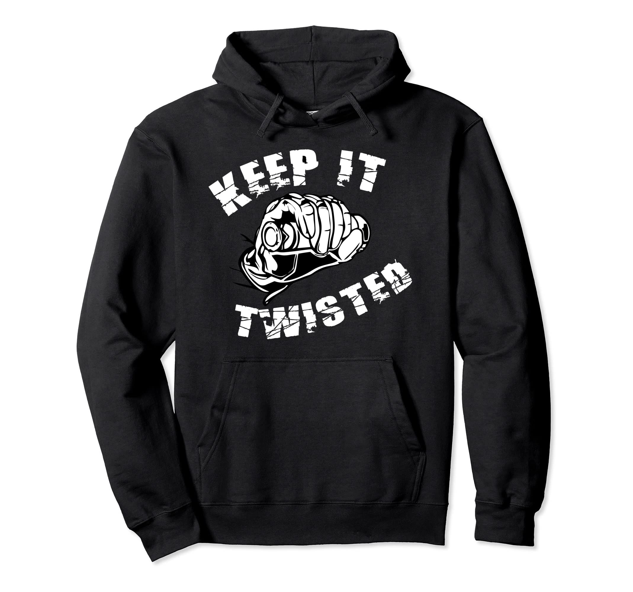 Keep It Twisted Motorcycle Acceleration Hoodie - Graphic Print for Adults - T-Shirt, Sweatshirt, Hoodie