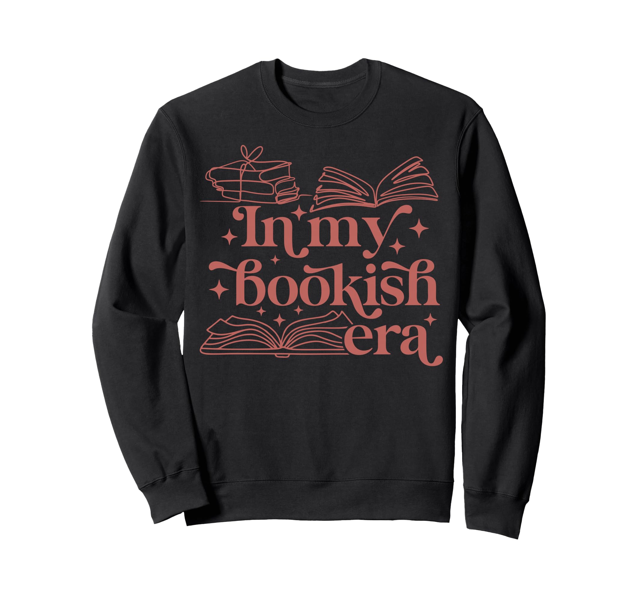 My Bookish Era Book Lover Sweatshirt - Custom Art Print for Adults - T-Shirt, Sweatshirt, Hoodie