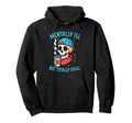Mentally Ill But Totally Chill Mental Hoodie - Trendy Graphic Unisex - T-Shirt, Sweatshirt, Hoodie