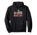 Book Lady Reading Bookworm Literature Hoodie - Novelty Apparel for Adults - T-Shirt, Sweatshirt, Hoodie