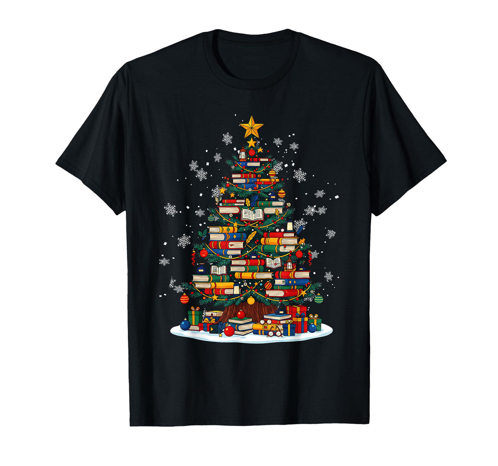 Books Tree Reading Books Librarian Nerd T-Shirt - Novelty Apparel Unisex - T-Shirt, Sweatshirt, Hoodie