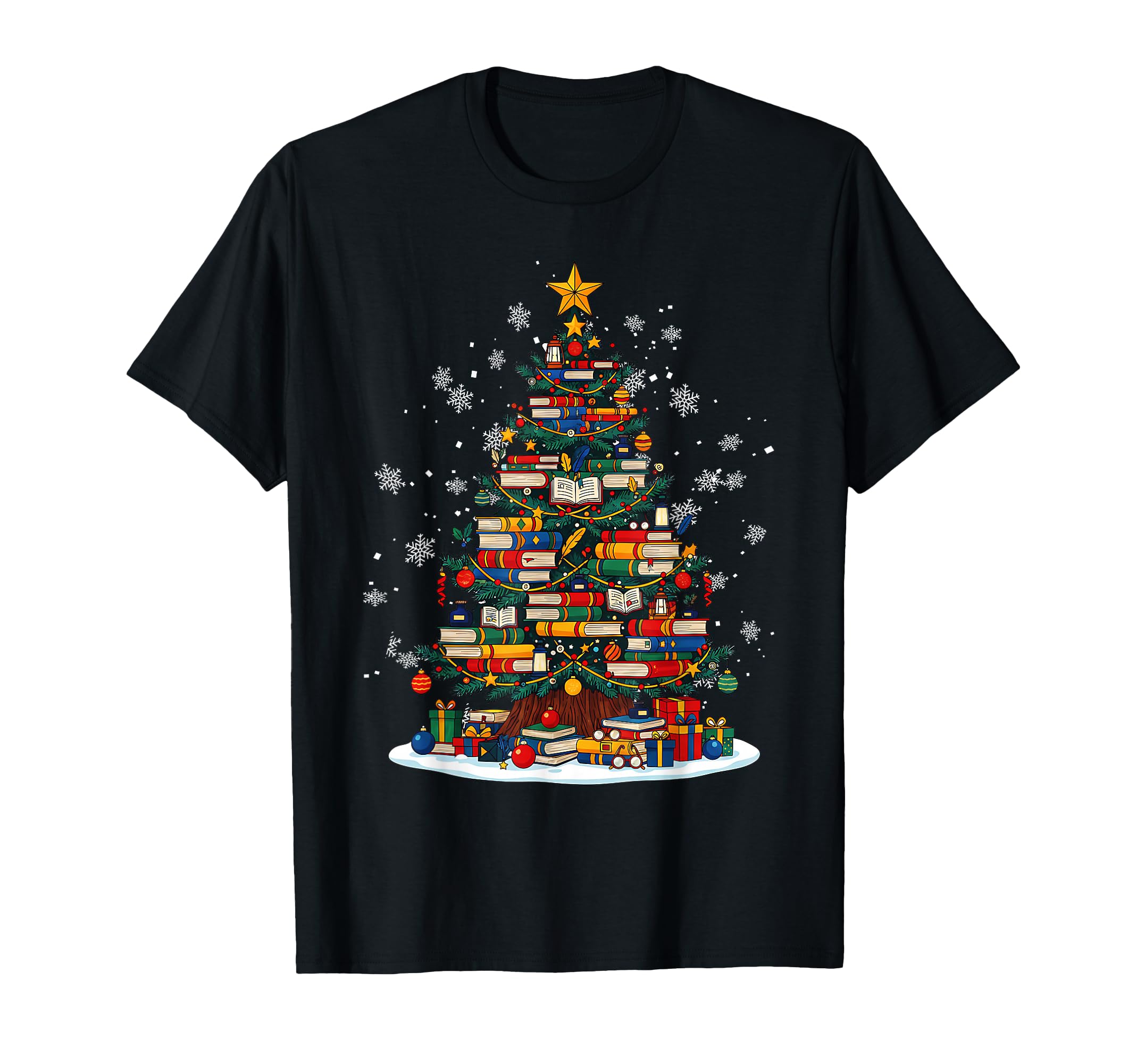 Books Tree Reading Books Librarian Nerd T-Shirt - Novelty Apparel Unisex - T-Shirt, Sweatshirt, Hoodie