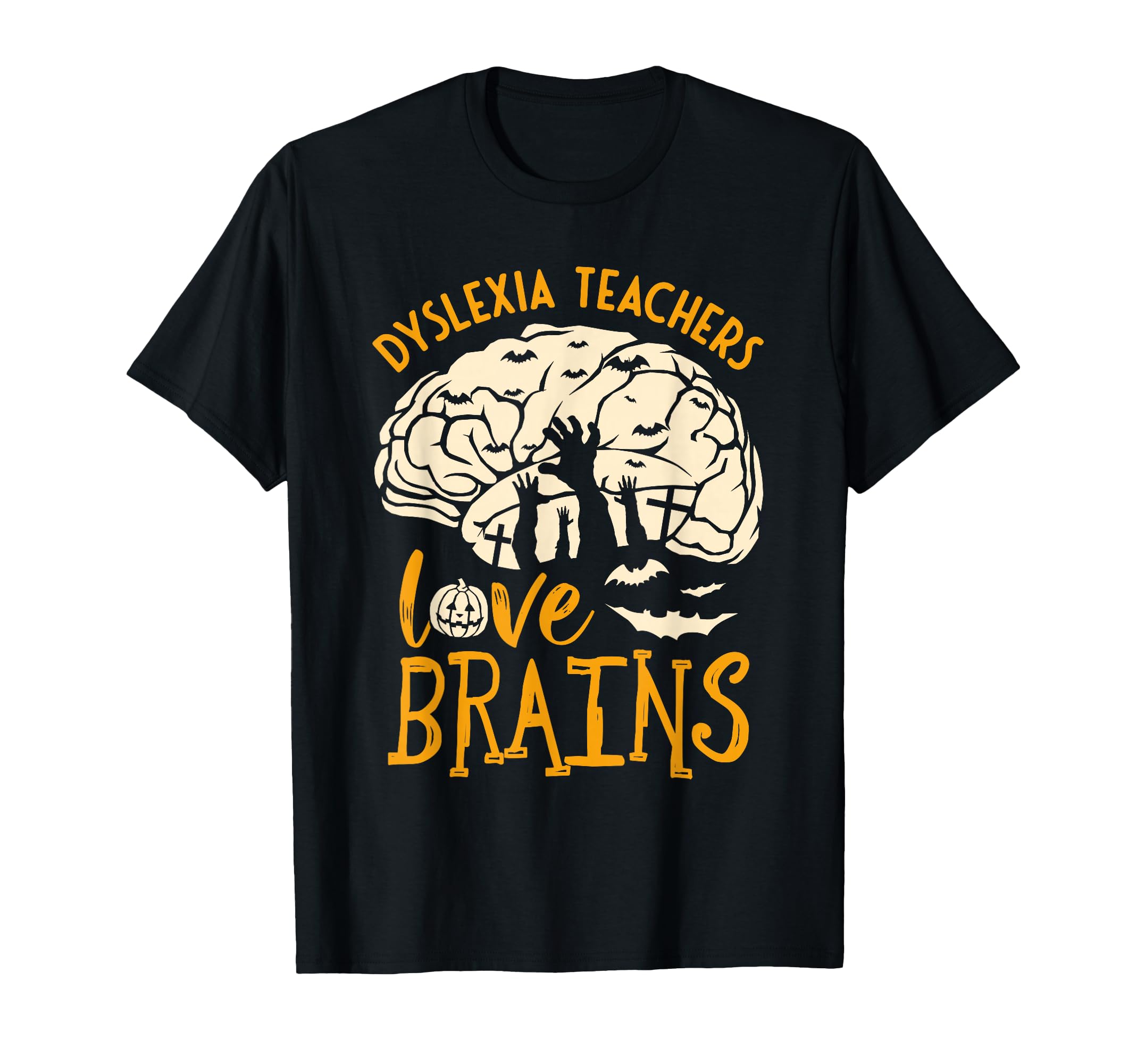 Halloween Dyslexic Therapy Dyslexia T-Shirt - Minimalist Print Unisex - T-Shirt, Sweatshirt, Hoodie
