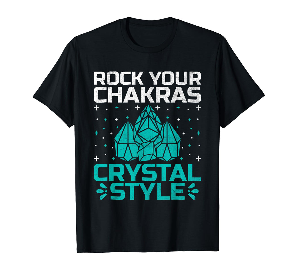 Spiritual Crystal Stones Healing T-Shirt - Graphic Print for Adults - T-Shirt, Sweatshirt, Hoodie