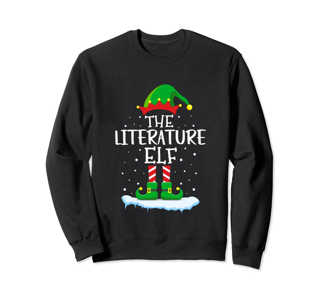 Funny Literature Elf Matching Family Sweatshirt - Novelty Apparel Unisex - T-Shirt, Sweatshirt, Hoodie