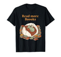 Read More Booooks Dragon Cozy Reading T-Shirt - Custom Art Print Unisex - T-Shirt, Sweatshirt, Hoodie