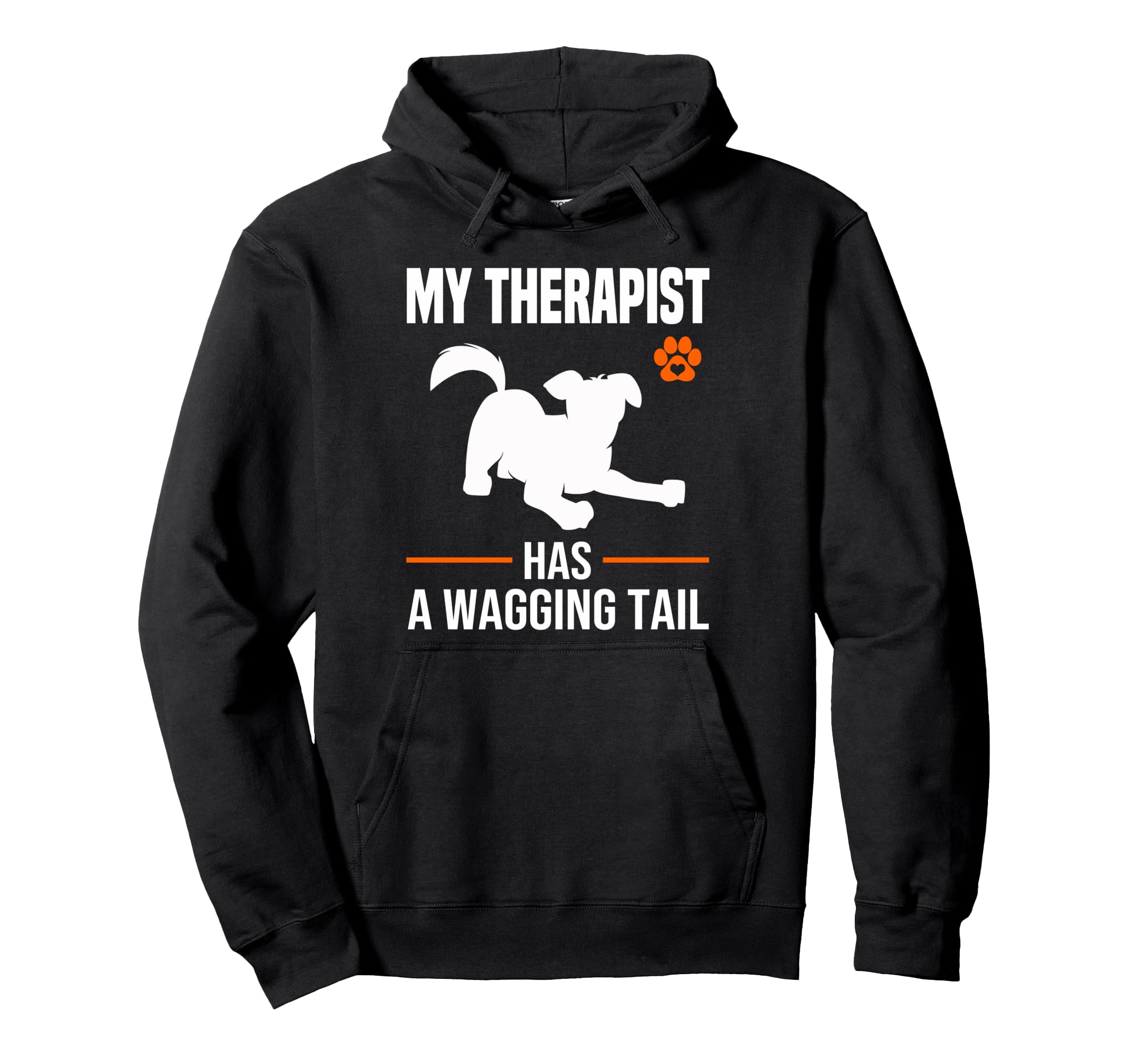 Funny Therapy Service Dog Hoodie - Casual Everyday Wear Men Women - T-Shirt, Sweatshirt, Hoodie