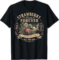 Strawberry Fields Forever 1967 Gifts for Music Lovers Fruit T-Shirt Unisex T-shirt, Sweatshirt, Hoodie, Long Sleeve Tee - T-Shirt, Sweatshirt, Hoodie