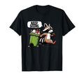 Raccoon Motivation Keep Going T-Shirt - Aesthetic Graphic Men Women - T-Shirt, Sweatshirt, Hoodie