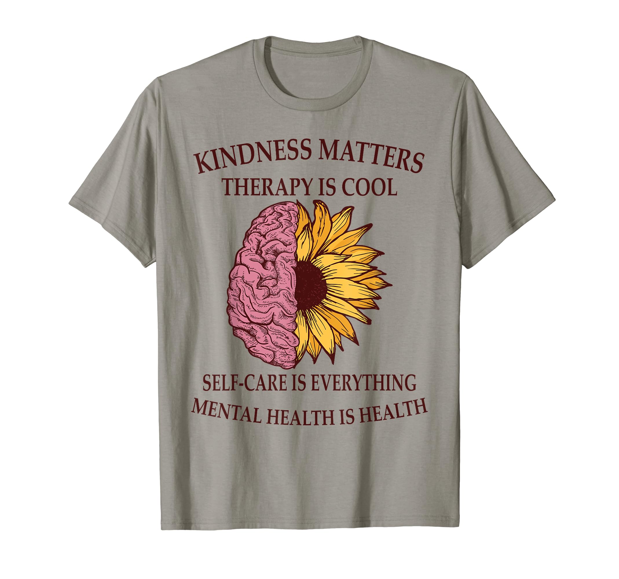 Kindness Matters Self Love Therapy T-Shirt - Aesthetic Graphic Unisex - T-Shirt, Sweatshirt, Hoodie