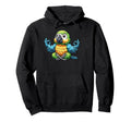 Meditation Parrot Yoga Pose Relaxing Hoodie - Trendy Graphic Men Women - T-Shirt, Sweatshirt, Hoodie