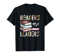 Readers Are Leaders Boho Leopard Book T-Shirt - Graphic Print Men Women - T-Shirt, Sweatshirt, Hoodie