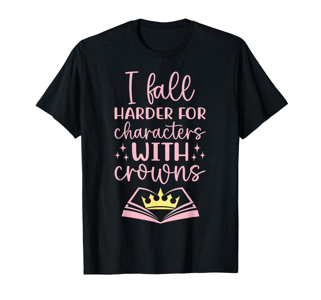 I Fall Characters W Crowns Fantasy T-Shirt - Trendy Graphic for Adults - T-Shirt, Sweatshirt, Hoodie