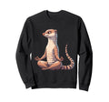 Meditation Mongoose Yoga Pose Sweatshirt - Novelty Apparel Men Women - T-Shirt, Sweatshirt, Hoodie