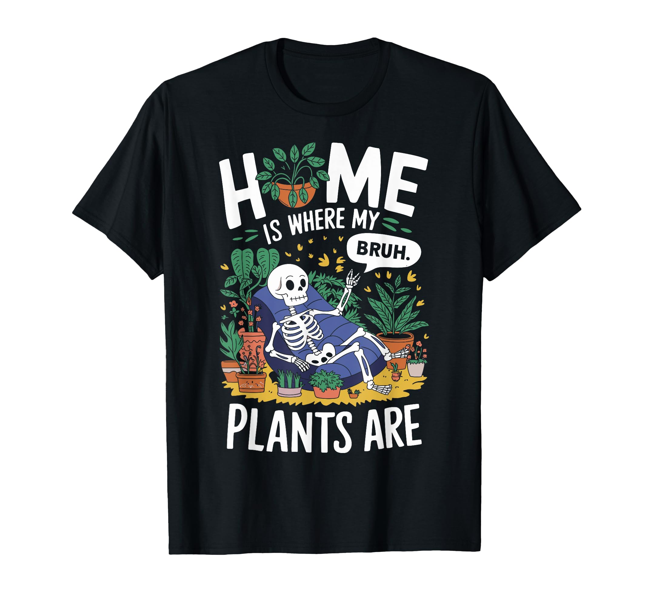 Plant Lover Botanical House Plant Indoor T-Shirt - Minimalist Print Unisex - T-Shirt, Sweatshirt, Hoodie