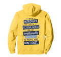 Introvert Book Lover Fictional Worlds Hoodie - Custom Art Print for Adults - T-Shirt, Sweatshirt, Hoodie