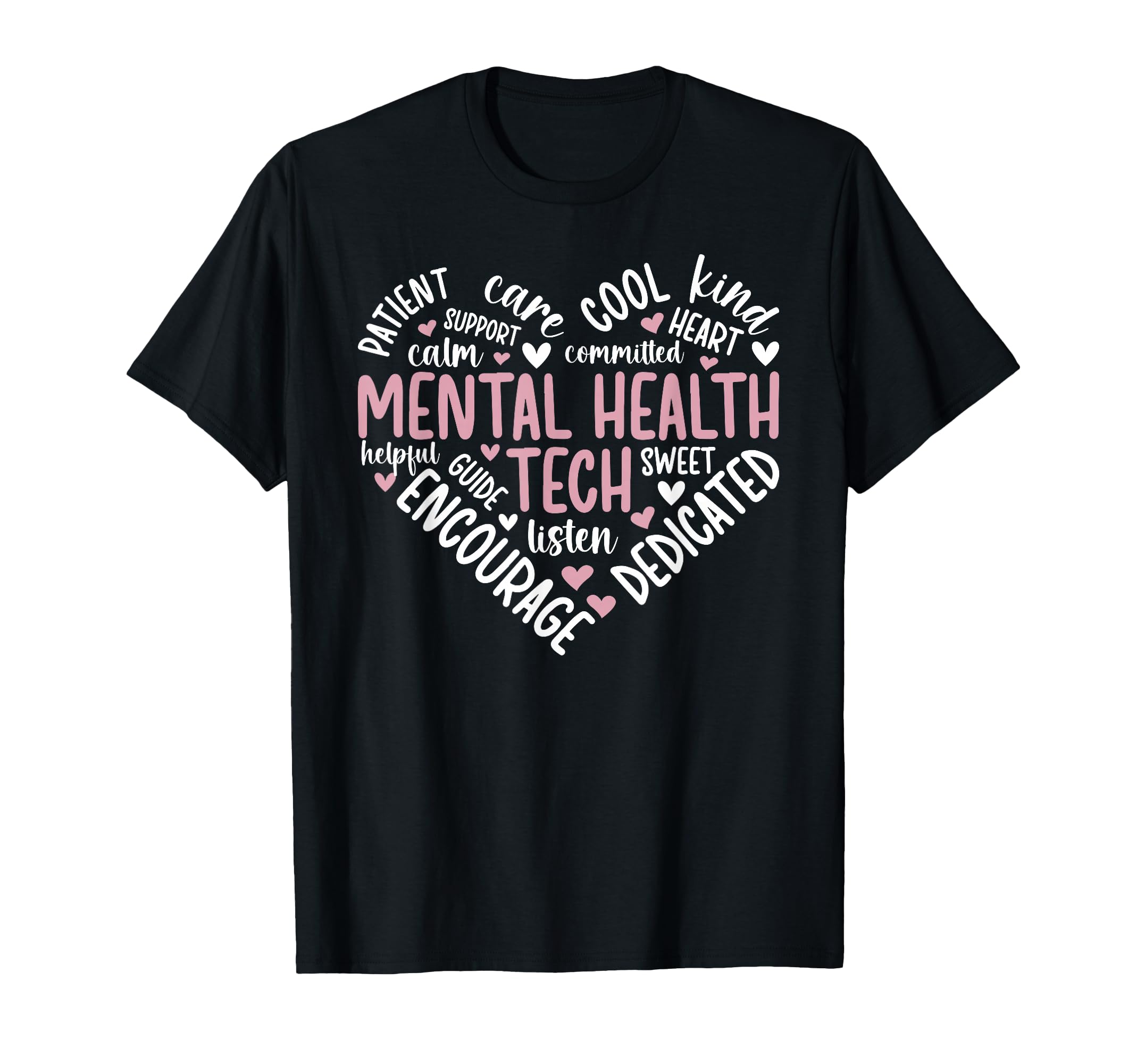 Mental Health Tech Heart Mental T-Shirt - Casual Everyday Wear for Adults - T-Shirt, Sweatshirt, Hoodie