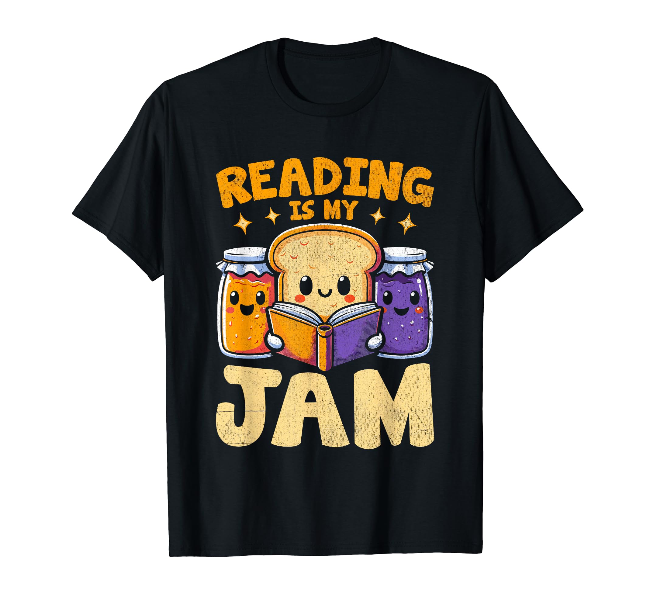 Reading Is My Jam Book Bookworm T-Shirt - Unique Graphic Men Women - T-Shirt, Sweatshirt, Hoodie