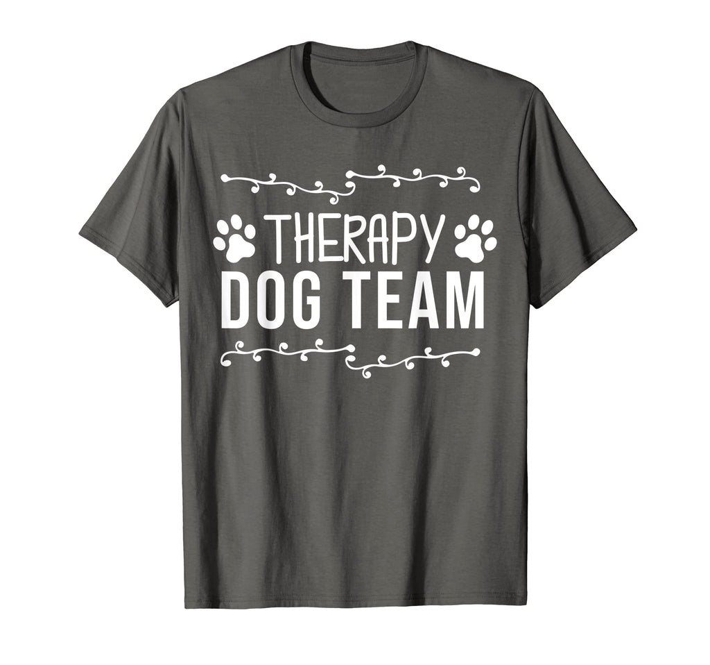 Therapy Dog Team Group Animal T-Shirt - Casual Everyday Wear Men Women - T-Shirt, Sweatshirt, Hoodie