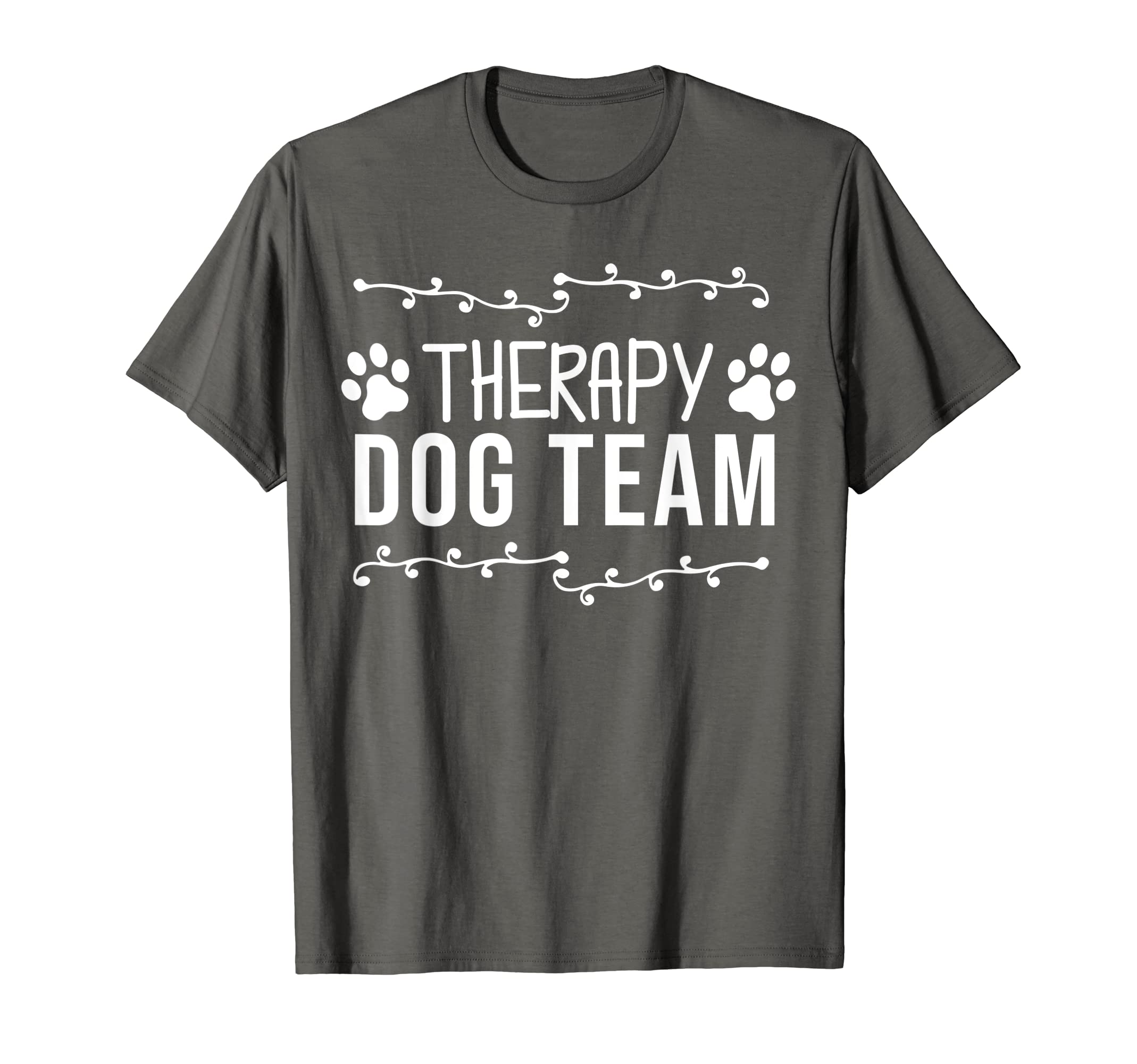 Therapy Dog Team Group Animal T-Shirt - Casual Everyday Wear Men Women - T-Shirt, Sweatshirt, Hoodie