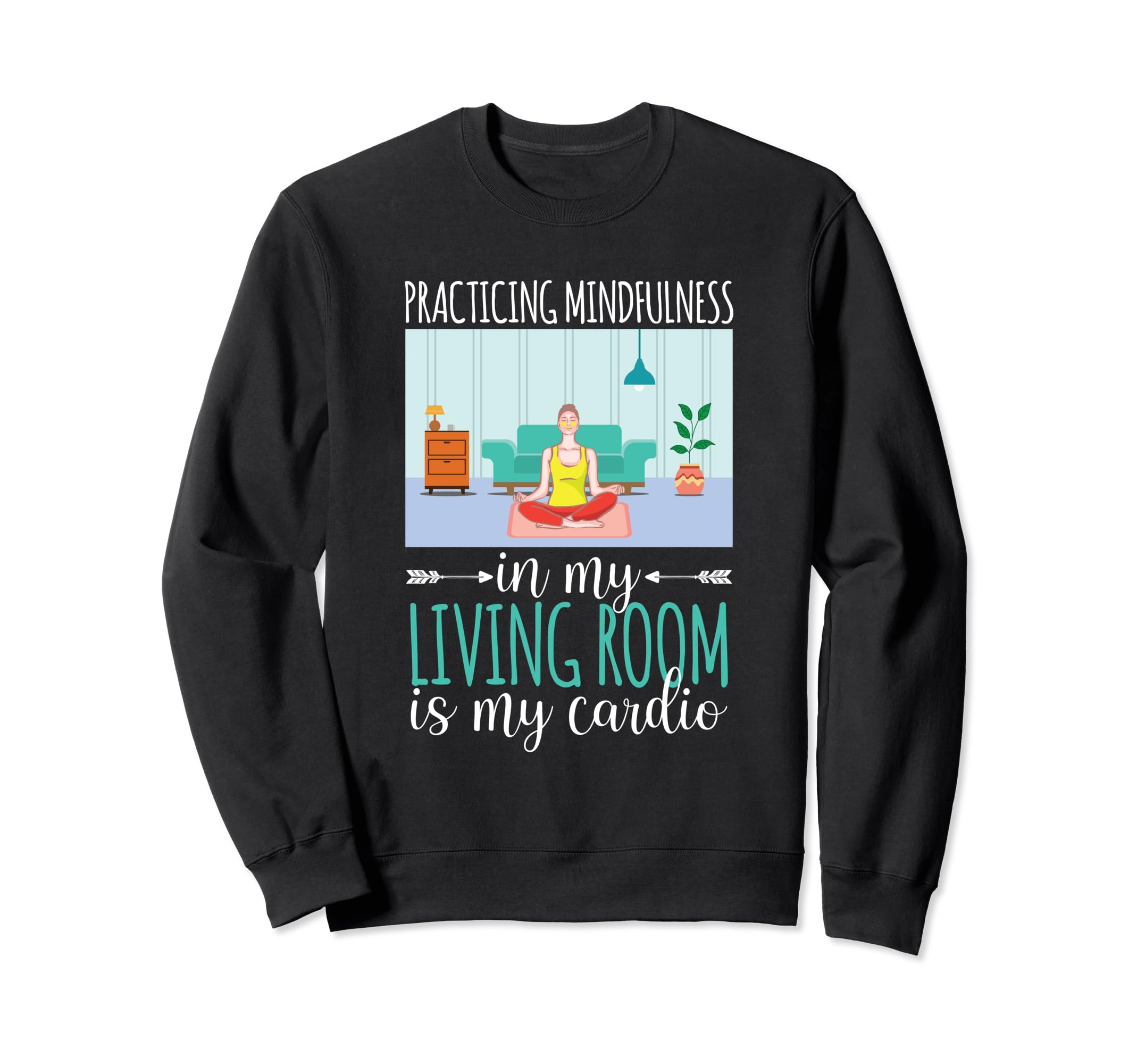 Meditation Mindful Zen Yoga Chakra Sweatshirt - Custom Art Print Men Women - T-Shirt, Sweatshirt, Hoodie