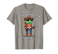 Western Frog Cowboy Hold Partner Im T-Shirt - Trendy Graphic Unisex - T-Shirt, Sweatshirt, Hoodie