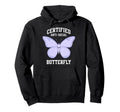 Certified Anti Social Butterfly Hoodie - Trendy Graphic for Adults - T-Shirt, Sweatshirt, Hoodie