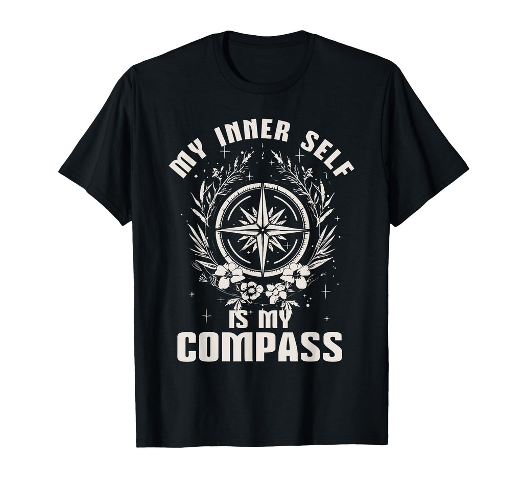 Inner Self Compass Growth Mindset T-Shirt - Novelty Apparel Unisex - T-Shirt, Sweatshirt, Hoodie