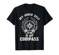 Inner Self Compass Growth Mindset T-Shirt - Novelty Apparel Unisex - T-Shirt, Sweatshirt, Hoodie