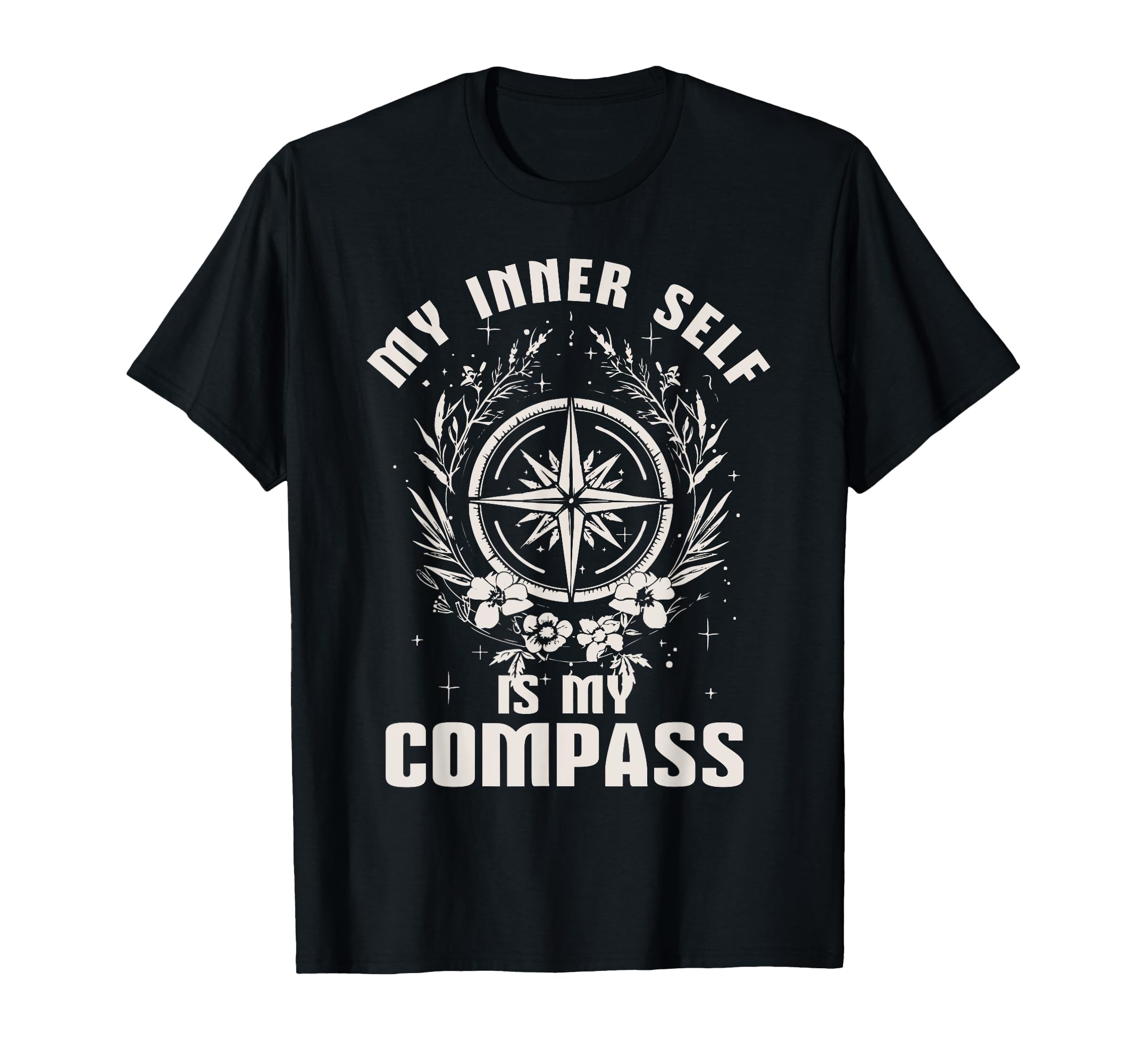 Inner Self Compass Growth Mindset T-Shirt - Novelty Apparel Unisex - T-Shirt, Sweatshirt, Hoodie