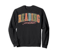 Pastel Book Lovers Reading Sweatshirt - Minimalist Print Unisex - T-Shirt, Sweatshirt, Hoodie
