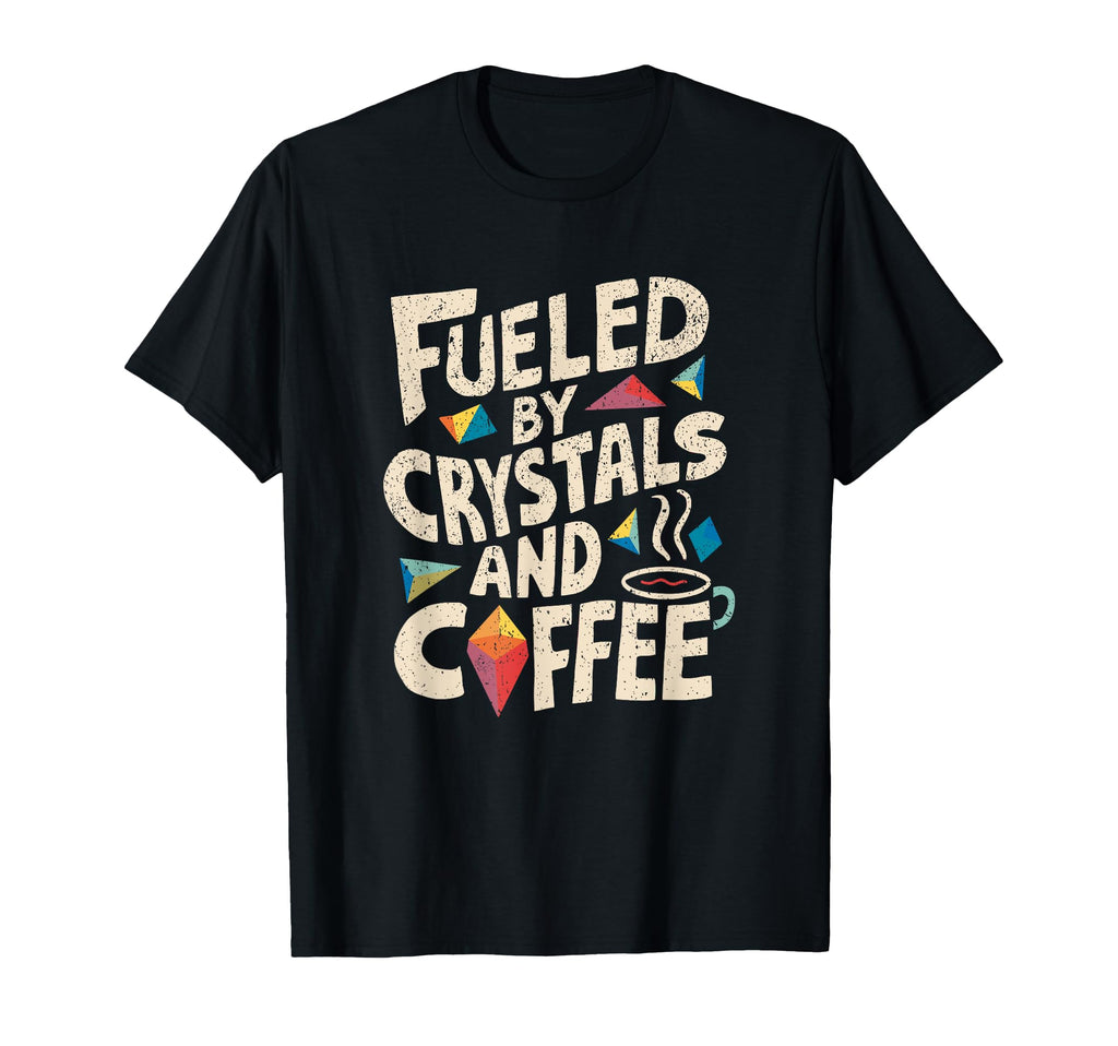 Morning Ritual Coffee Crystals T-Shirt - Minimalist Print for Adults - T-Shirt, Sweatshirt, Hoodie