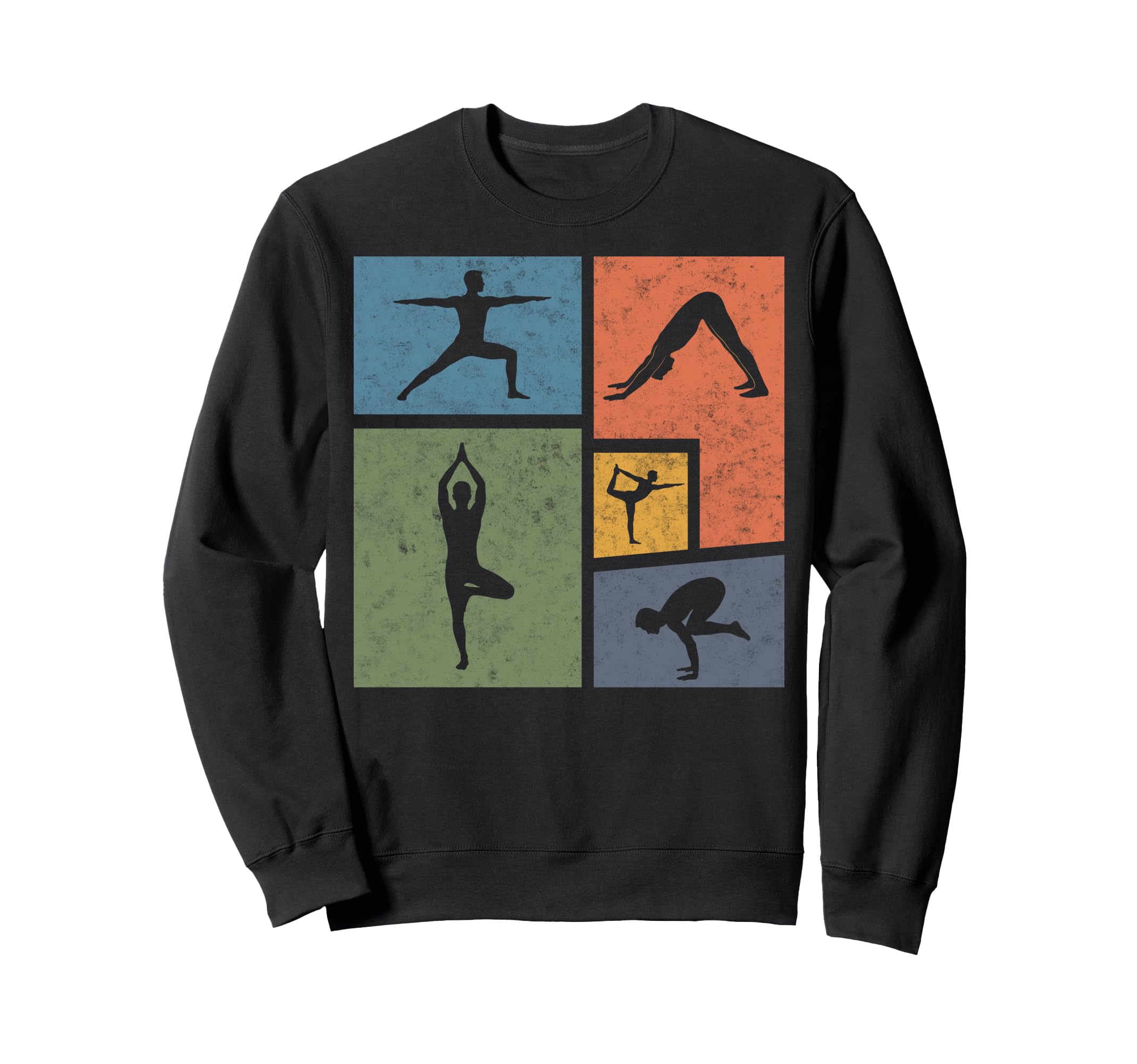 Yoga Pose Meditation Mandala Sweatshirt - Novelty Apparel for Adults - T-Shirt, Sweatshirt, Hoodie