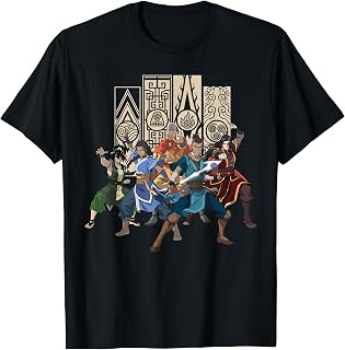 Avatar Aang: The Last Airbender Team Avatar 4 Nations Banner T-Shirt Unisex T-shirt, Sweatshirt, Hoodie, Long Sleeve Tee - T-Shirt, Sweatshirt, Hoodie