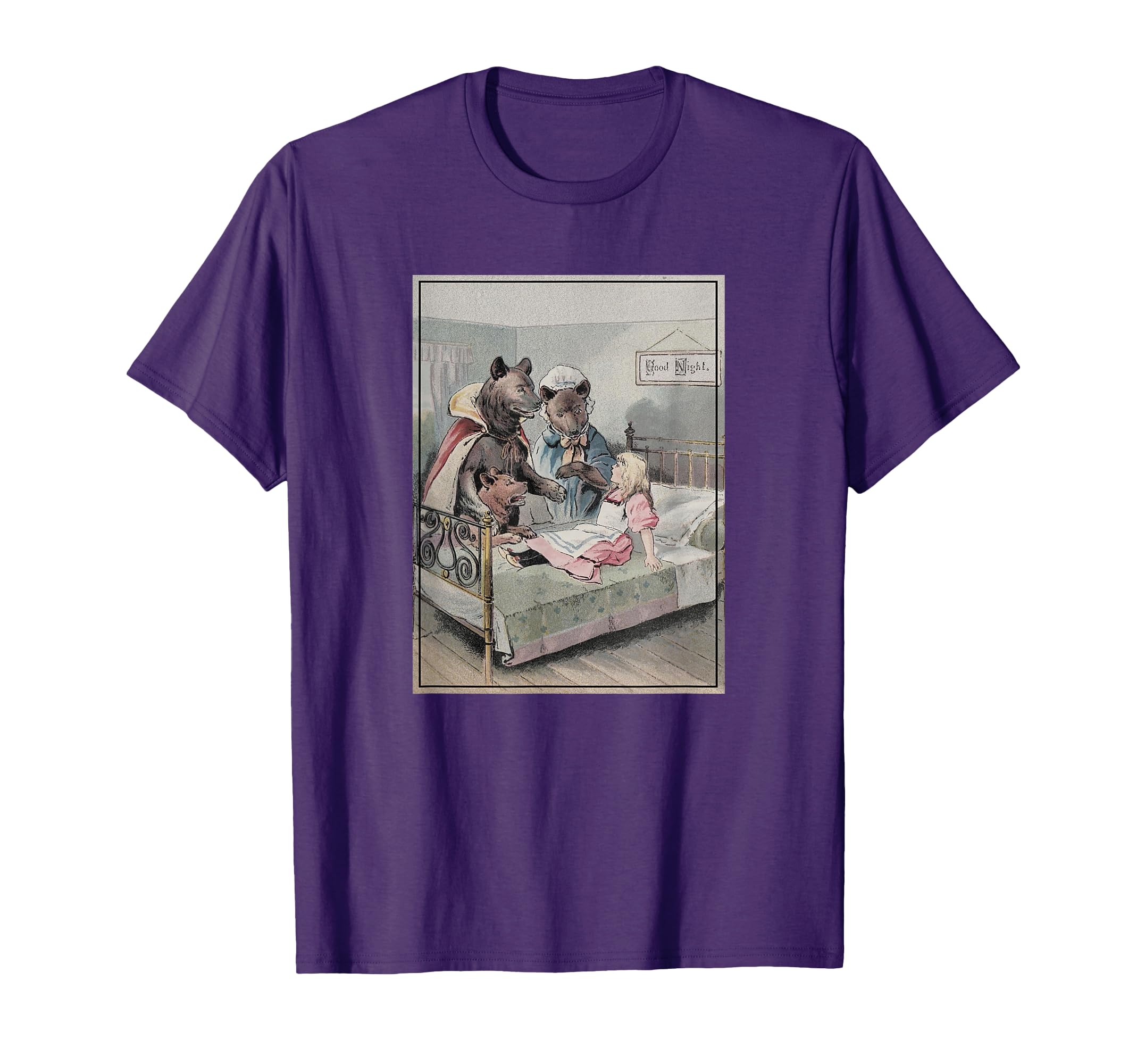 Goldilocks And Three Bears T-Shirt - Graphic Print Men Women - T-Shirt, Sweatshirt, Hoodie