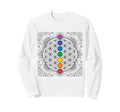 Chakras Mandala Yoga Meditation Sweatshirt - Fun Novelty Design Unisex - T-Shirt, Sweatshirt, Hoodie